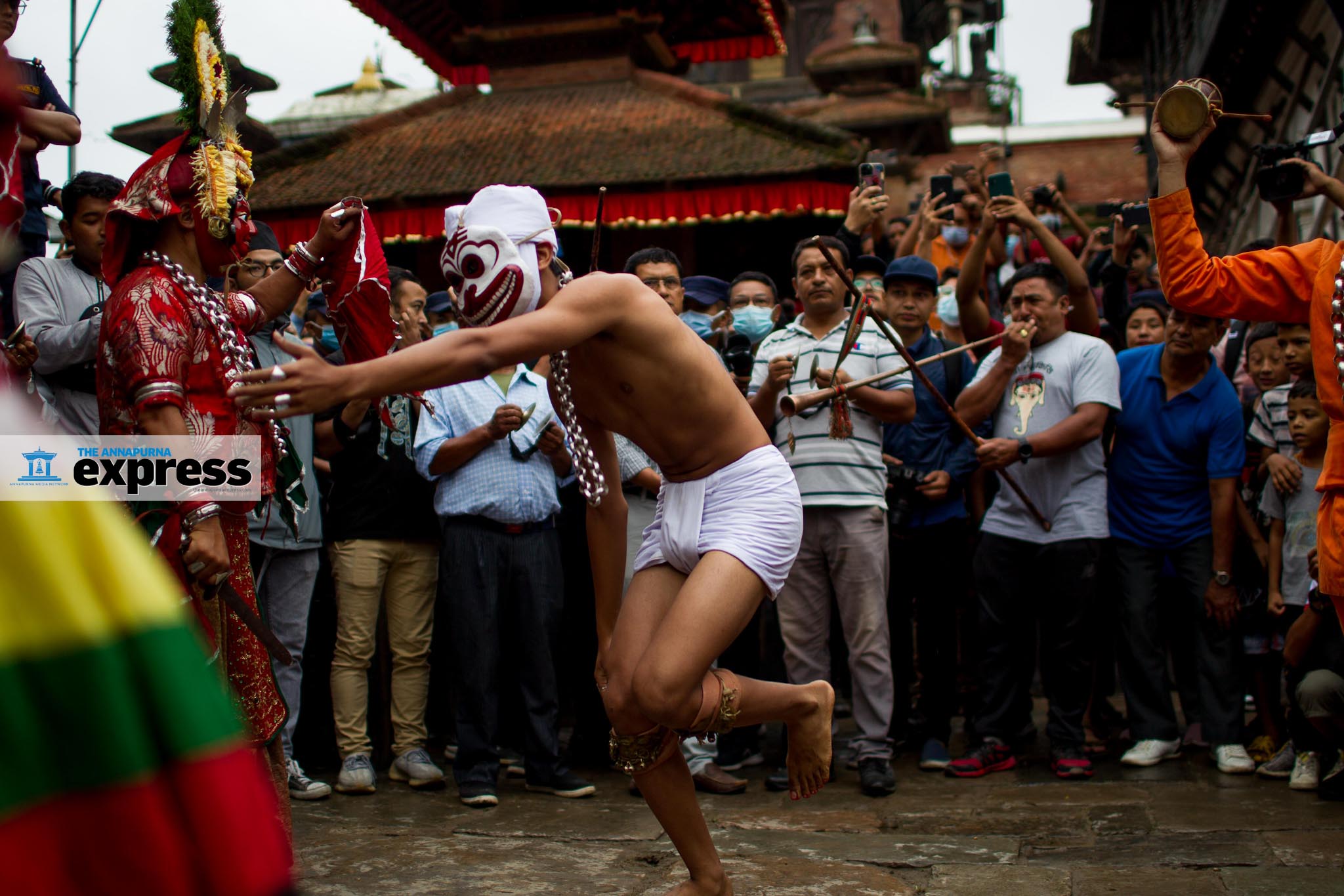 Photo Feature | Gearing up for Indra Jatra