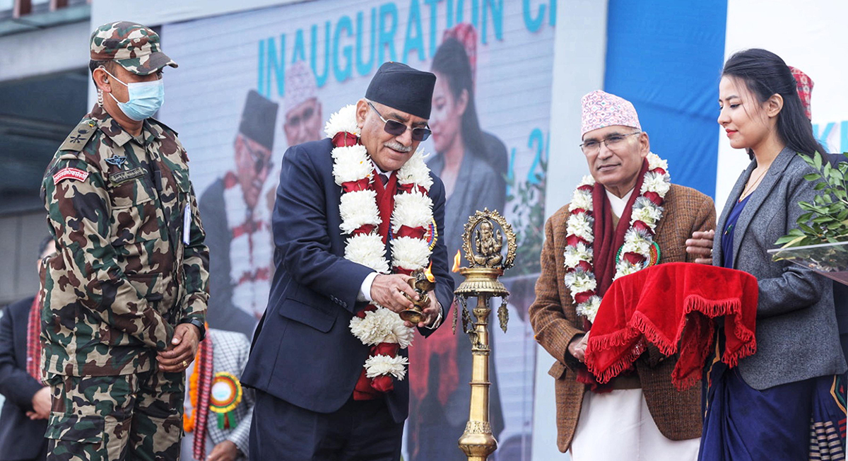 PM Dahal inaugurates Pokhara International Airport - The Annapurna Express