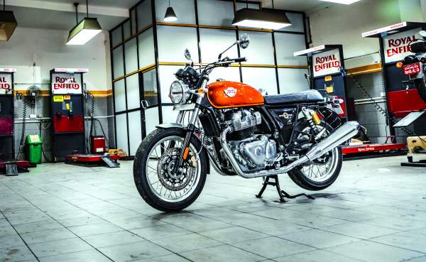 Sneak peek of Royal Enfield Interceptor 650