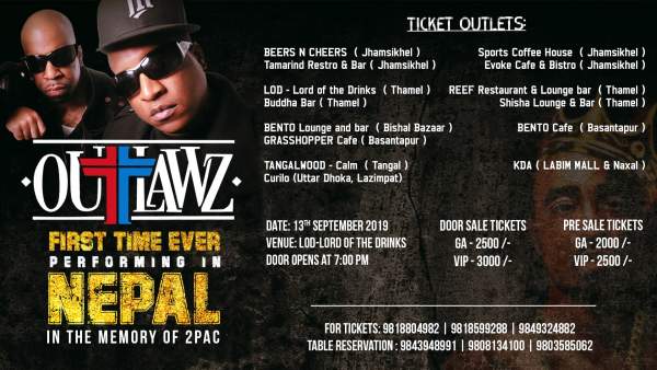 Outlawz Live in Nepal